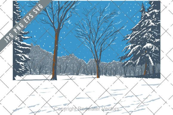 Christmas in Central Park: A Festive Embroidery Design