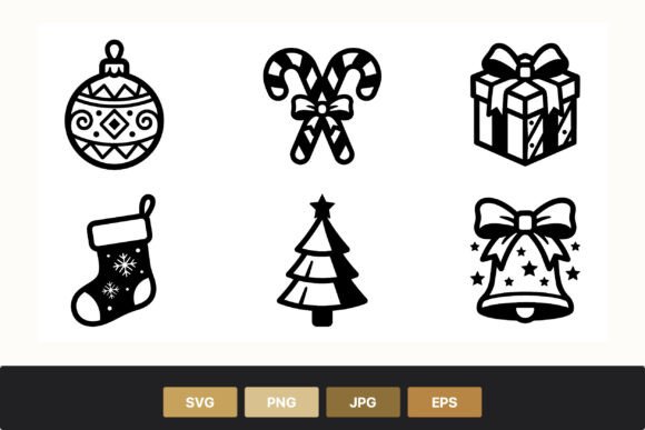 Christmas Ornament Icons: A Must-Have for Holiday Graphics