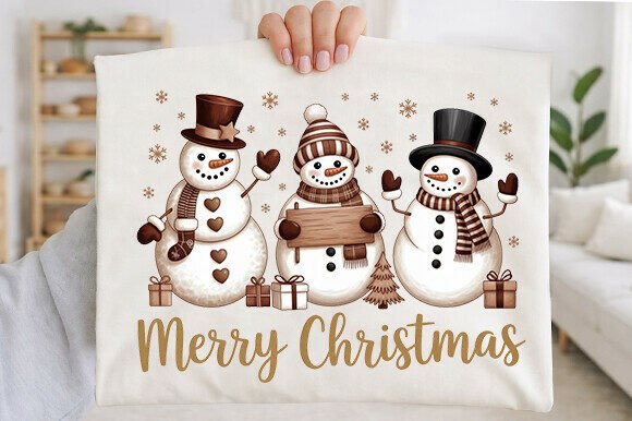 Christmas Snowman Png for Graphics and Illustrations
