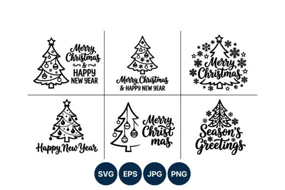 Christmas Tree Holiday Lettering Vector: A Graphics and Illustrations Review