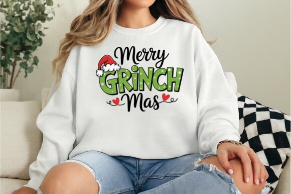 Festive Merry Grinchmas SVG for Creative Crafts
