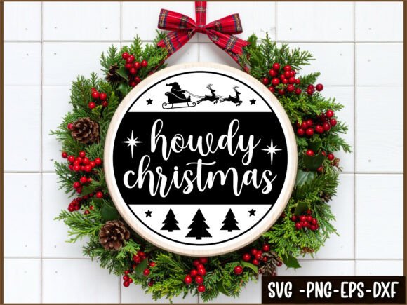 Howdy Christmas: A Festive Graphics Asset for Local Crafts