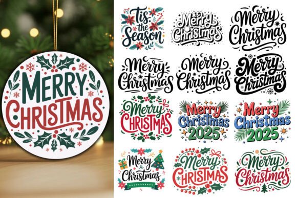 Merry Christmas Svg Sublimation Bundle: A Graphics Must-Have